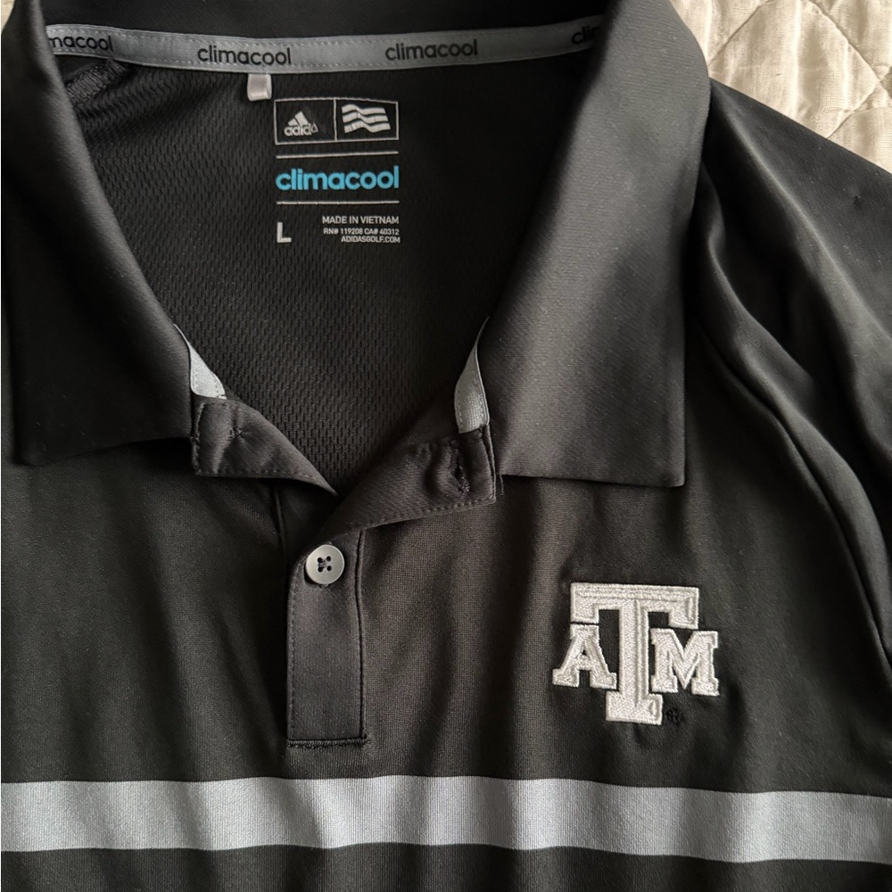 Texas A&M Adidas Men’s Polo (Large)
